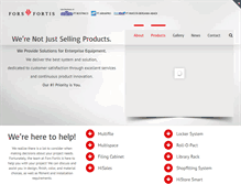 Tablet Screenshot of fors-fortis.com